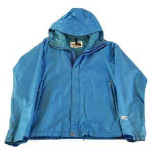 Vintage THE NORTH FACE Gore-Tex Hooded Blue Rain J